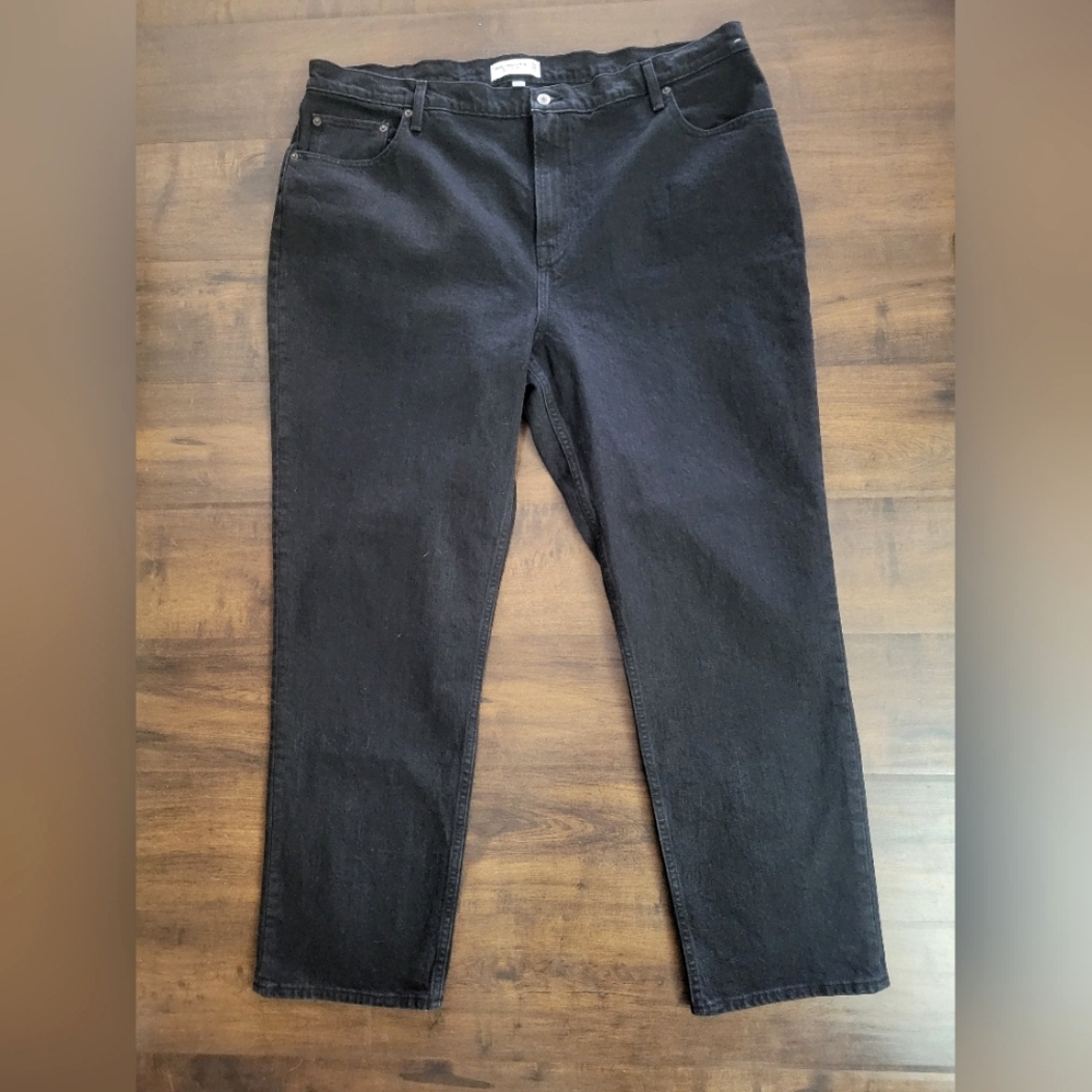 Abercrombie & Fitch Dark Gray Straight Leg Jeans